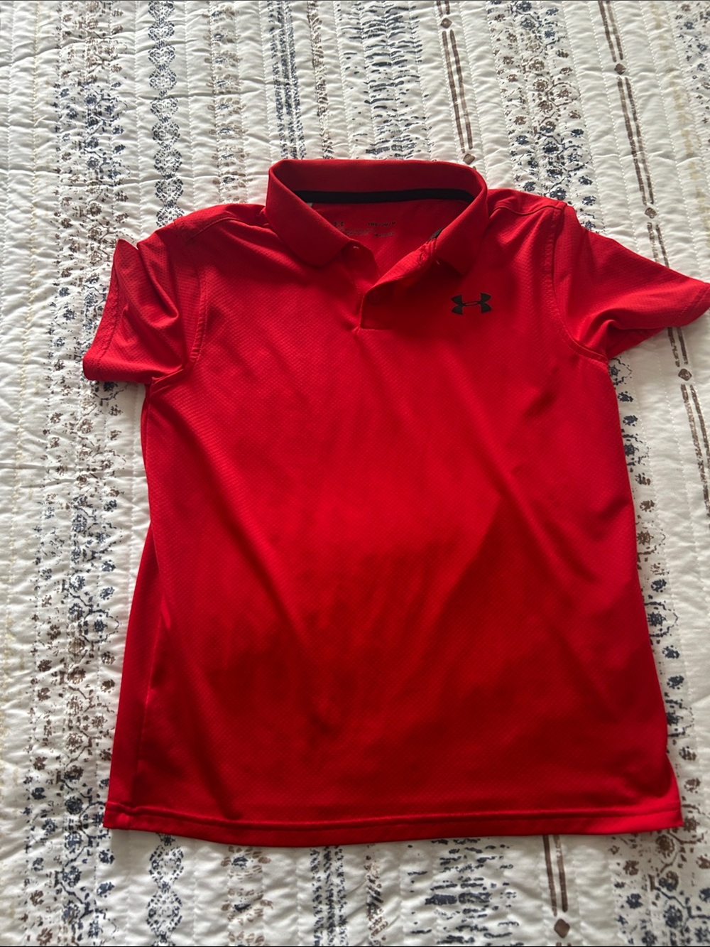 Under Armour Red Performance Polo